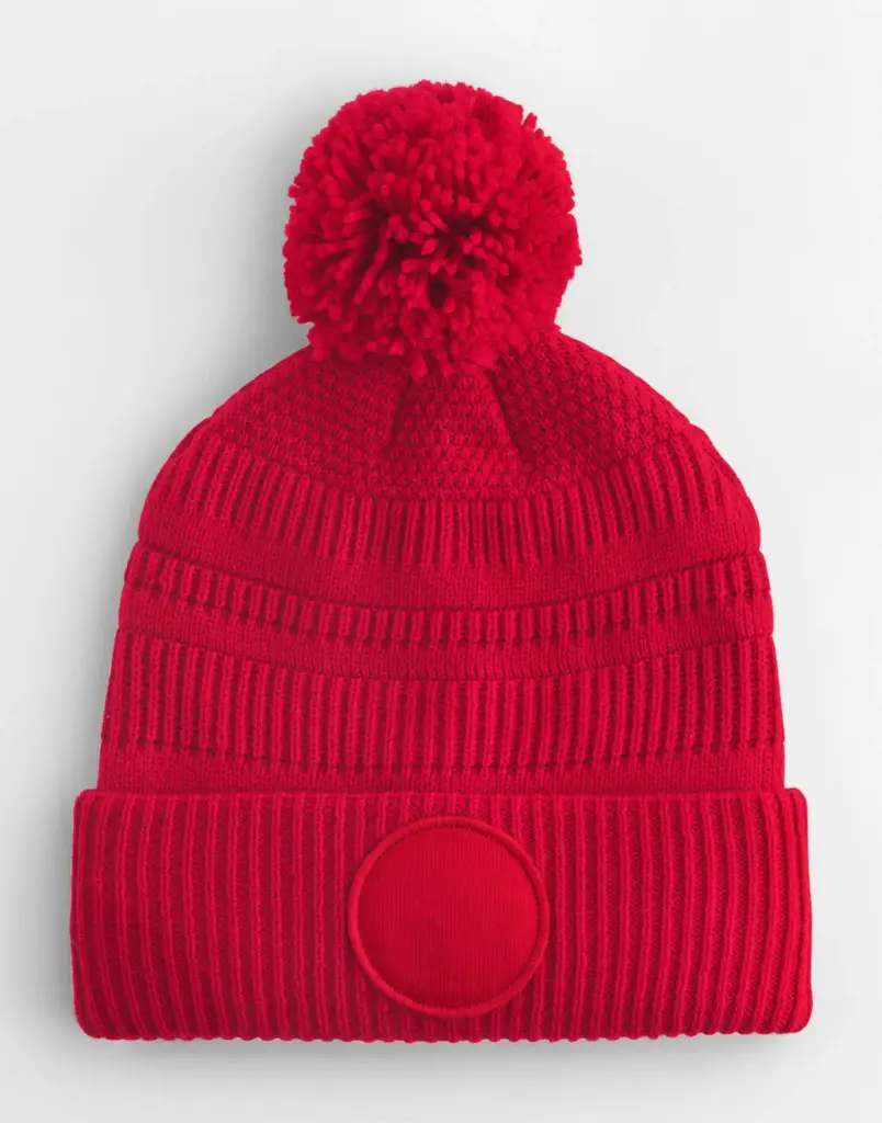 15969 - Fan Patch Beanie, classic red — productfoto 5