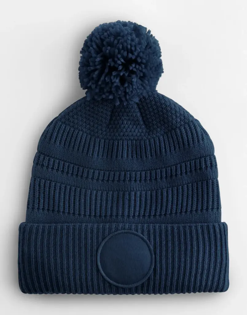 15969 - Fan Patch Beanie, french navy — productfoto 3