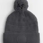 15969 - Fan Patch Beanie, graphite grey — productfoto 2