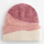 16169 - Soft Wave Beanie, rose pink/peach/vanilla — productfoto 4
