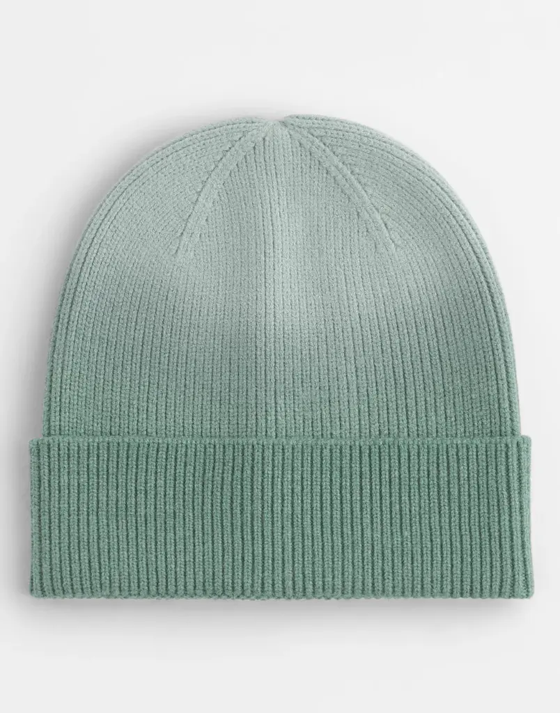 16269 - Dip Dye Beanie, dusty green dip dye — productfoto 4