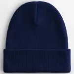 16369 - Organic Cotton Original Cuffed Beanie, oxford navy — productfoto 3