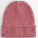 16369 - Organic Cotton Original Cuffed Beanie, rose pink — productfoto 5