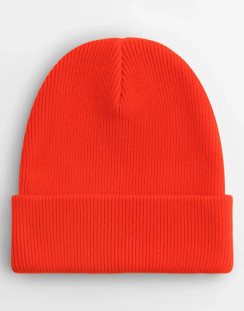 16369 - Organic Cotton Original Cuffed Beanie, sunset — productfoto 4