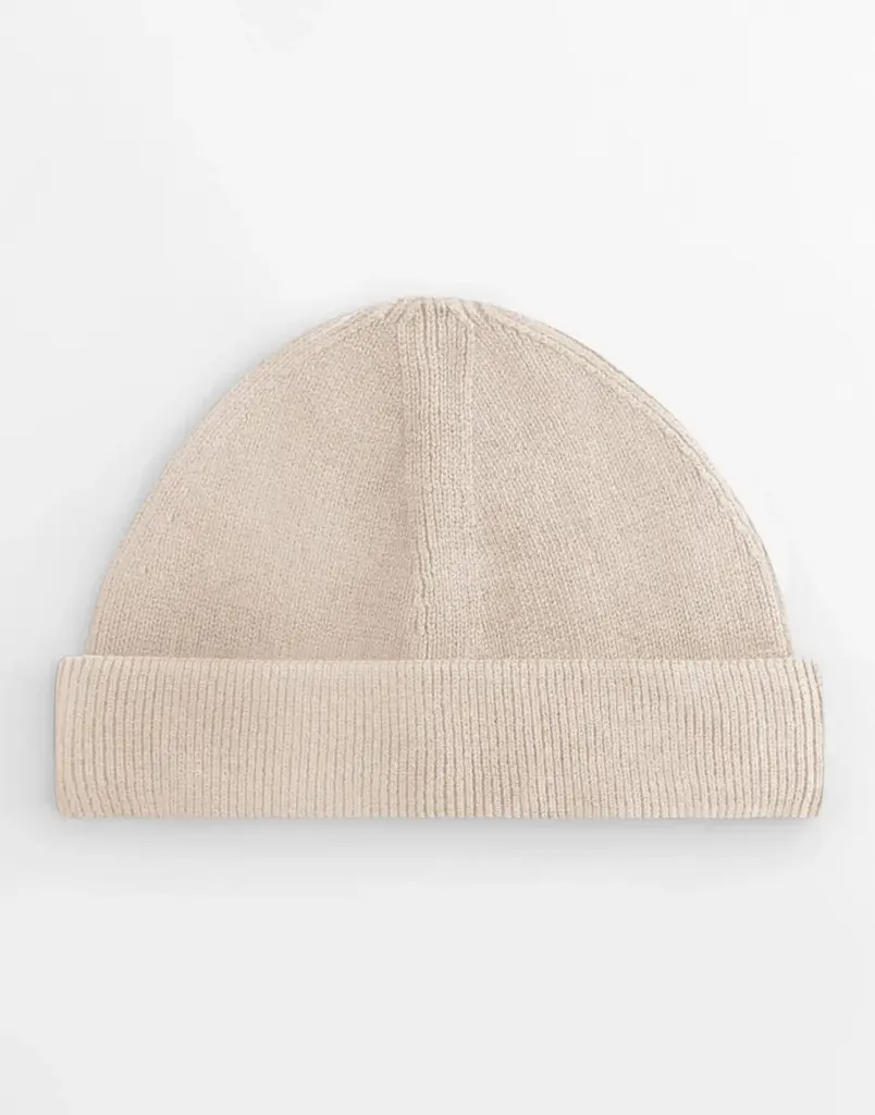 16469 - Organic Cotton Fisherman Beanie, almond — productfoto 3