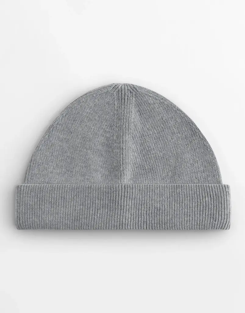 16469 - Organic Cotton Fisherman Beanie, ash — productfoto 4