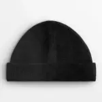 16469 - Organic Cotton Fisherman Beanie, black