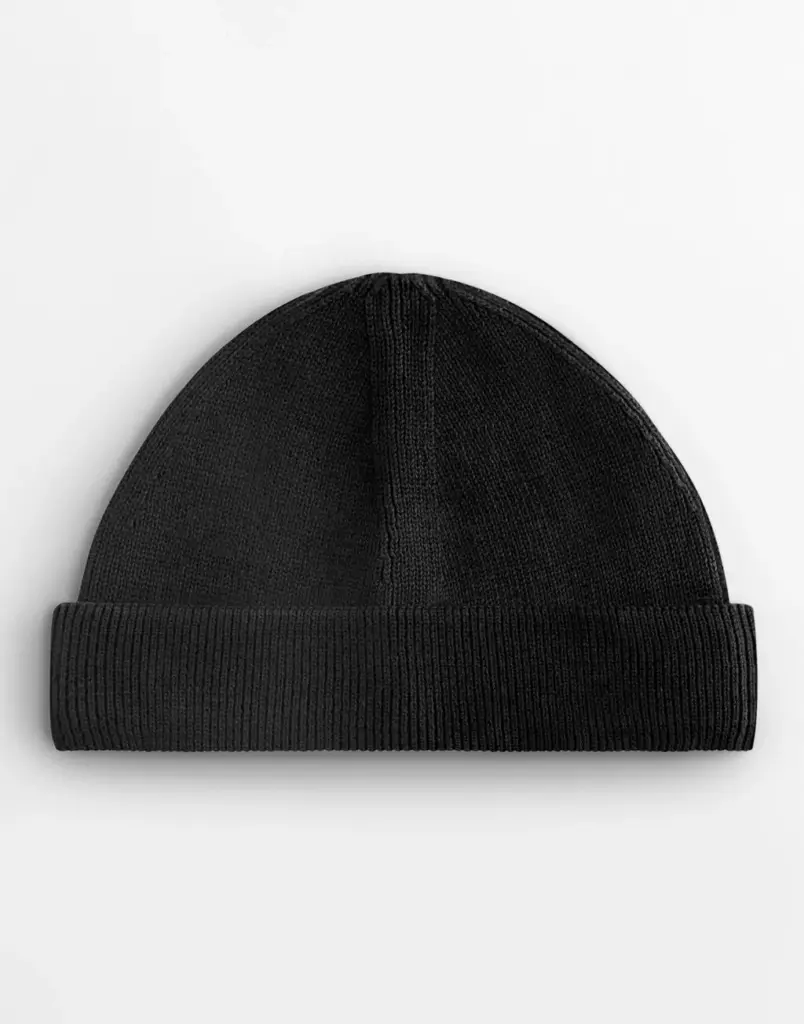 16469 - Organic Cotton Fisherman Beanie, black