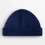 16469 - Organic Cotton Fisherman Beanie, oxford navy — productfoto 2