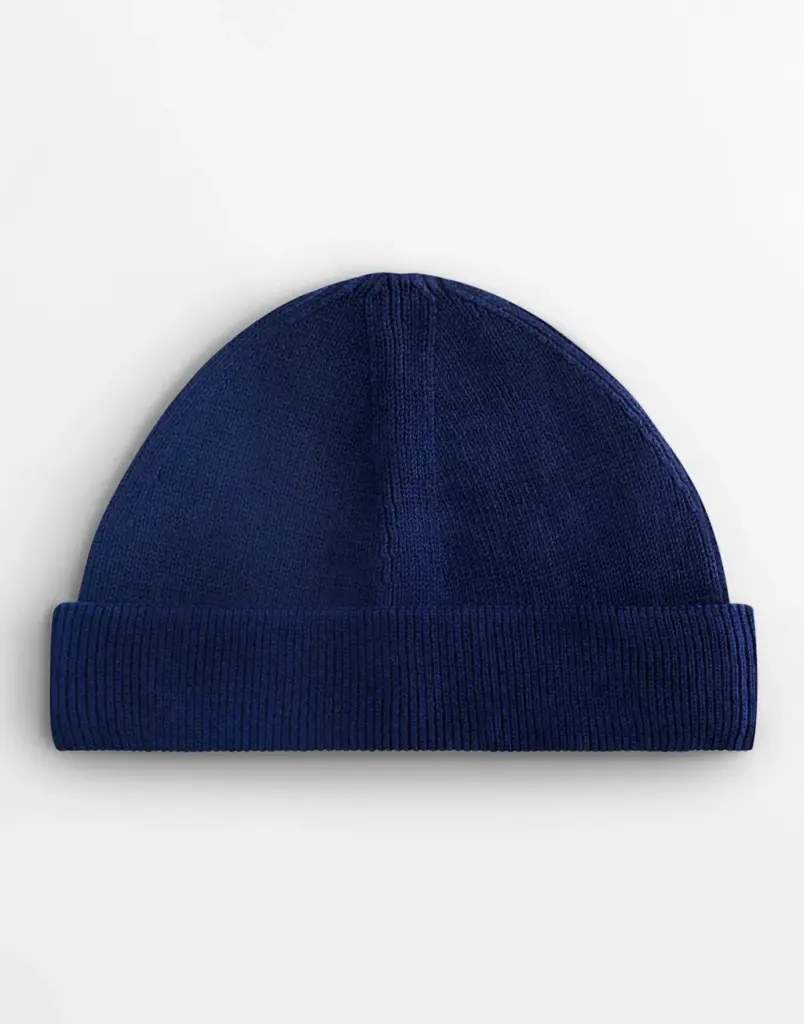 16469 - Organic Cotton Fisherman Beanie, oxford navy — productfoto 2