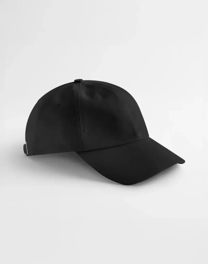 16569 - EarthAware® Organic Cotton Studio Cap, black — productfoto 2