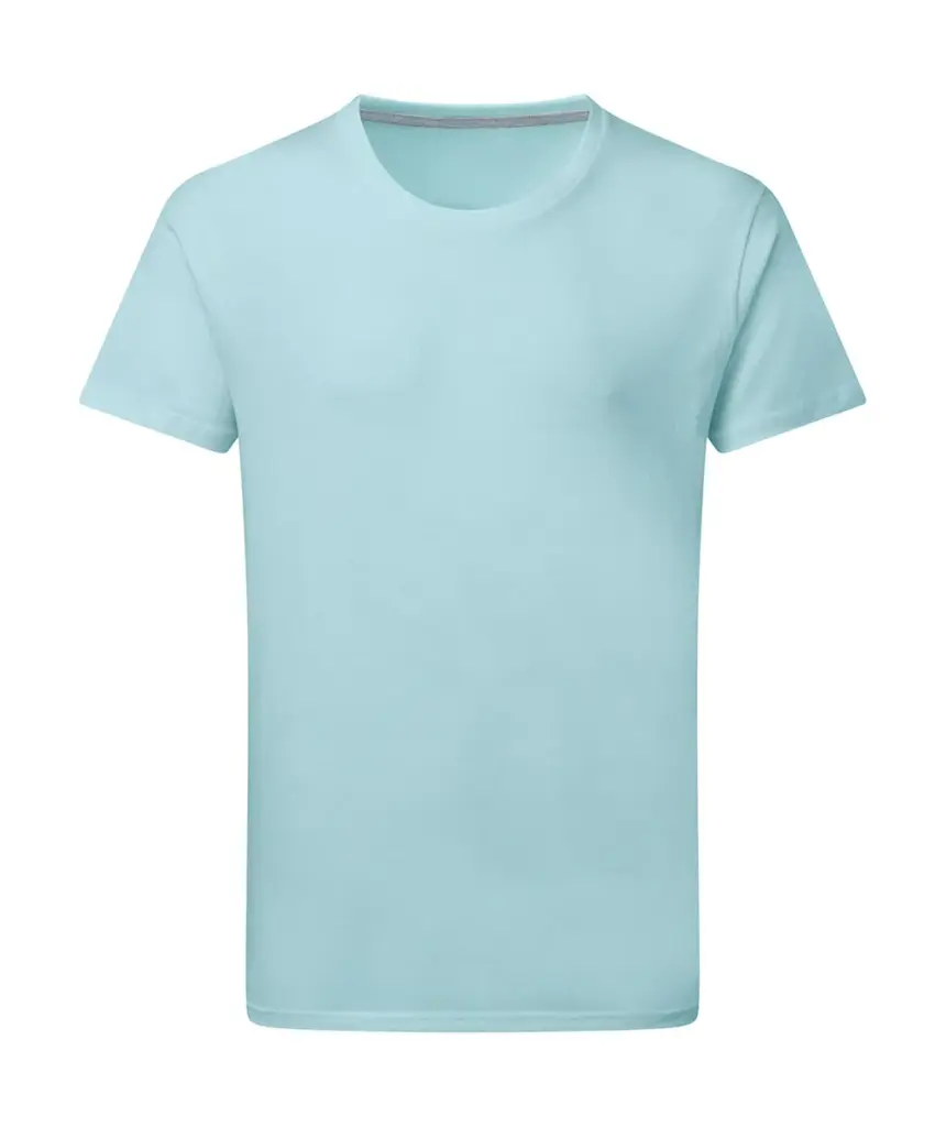 17052 - Signature Tagless Tee Men, angel blue — productfoto 8