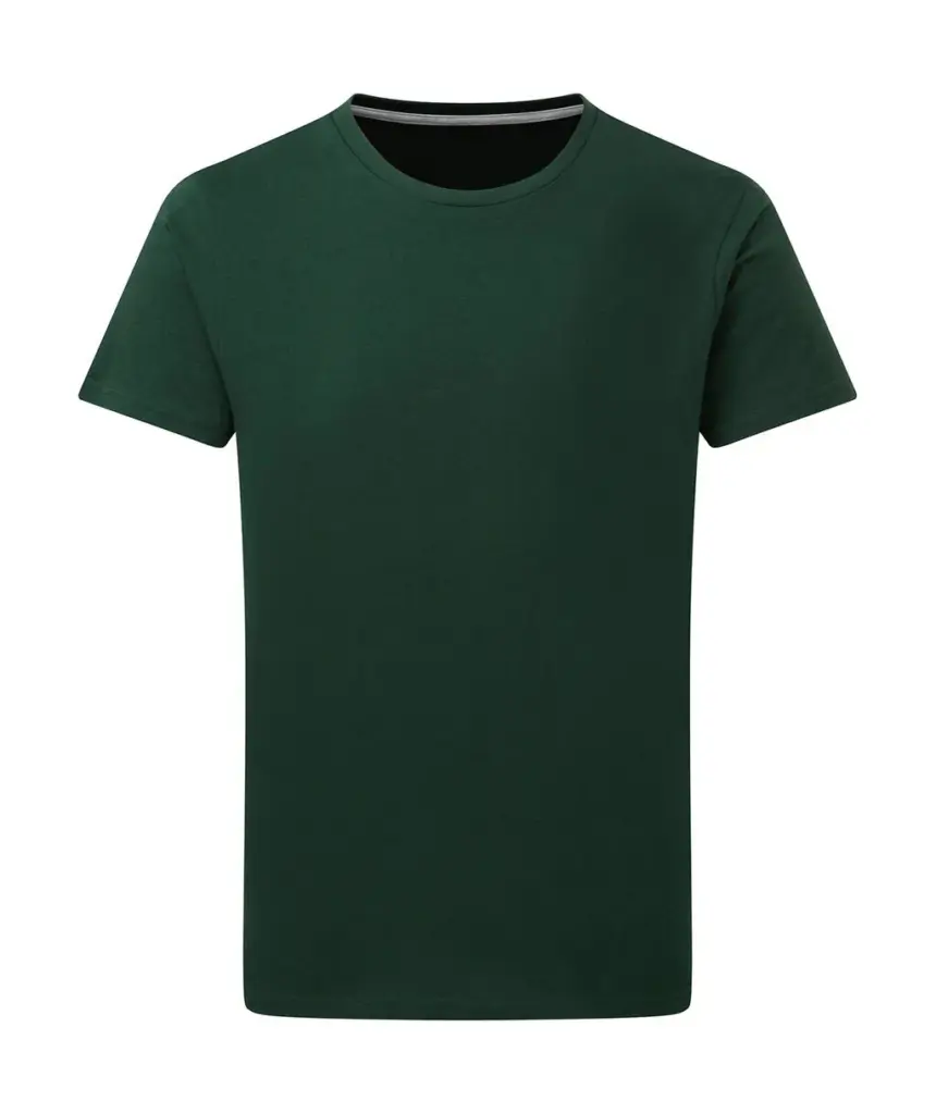 17052 - Signature Tagless Tee Men, bottle green — productfoto 27