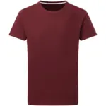 17052 - Signature Tagless Tee Men, burgundy — productfoto 19