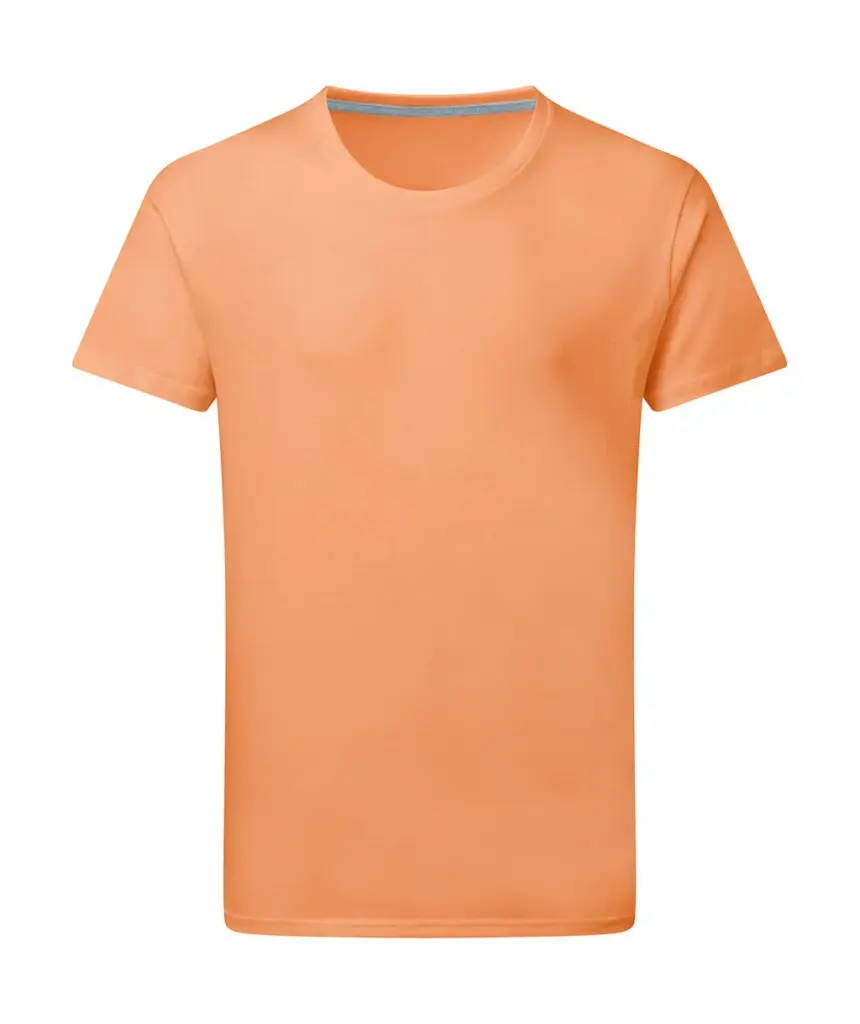 17052 - Signature Tagless Tee Men, cantaloupe — productfoto 16
