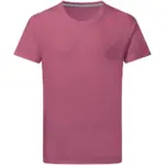 17052 - Signature Tagless Tee Men, cassis — productfoto 14