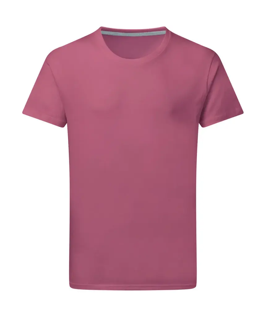 17052 - Signature Tagless Tee Men, cassis — productfoto 14