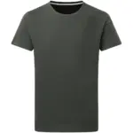 17052 - Signature Tagless Tee Men, charcoal — productfoto 5