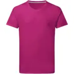 17052 - Signature Tagless Tee Men, dark pink — productfoto 18