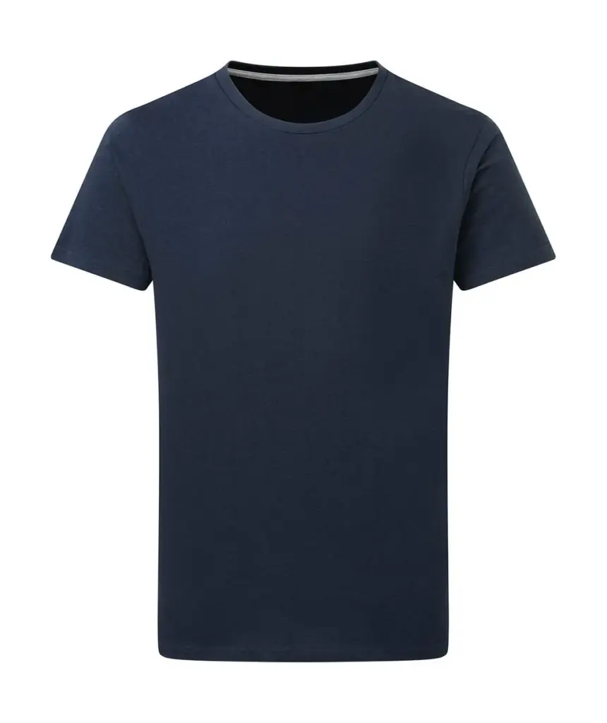 17052 - Signature Tagless Tee Men, denim — productfoto 9