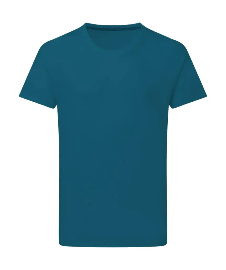17052 - Signature Tagless Tee Men, petrol — productfoto 24