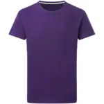 17052 - Signature Tagless Tee Men, purple — productfoto 12