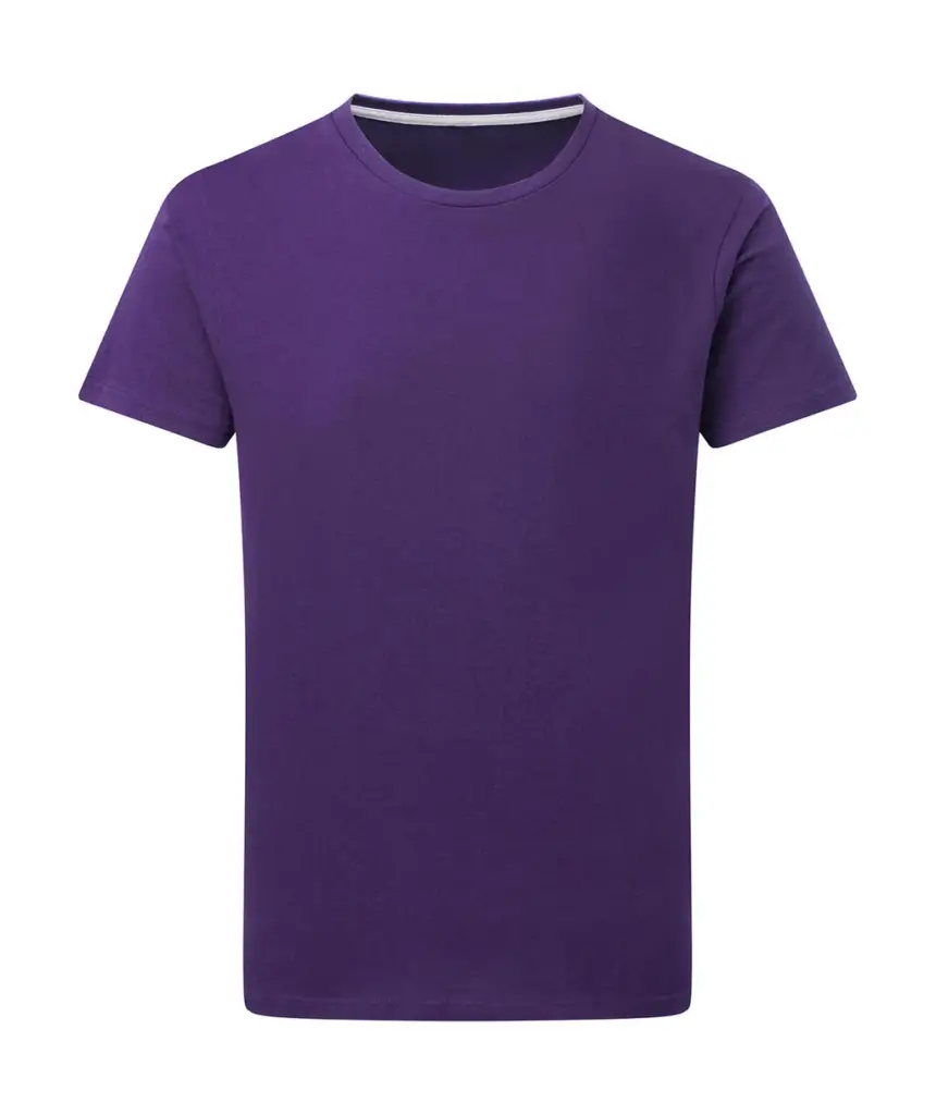 17052 - Signature Tagless Tee Men, purple — productfoto 12