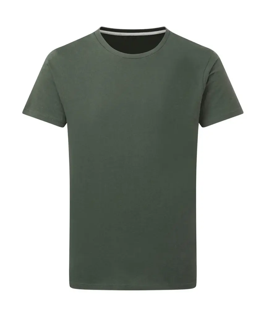 17052 - Signature Tagless Tee Men, thyme — productfoto 28