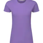 17152 - Signature Tagless Tee Women, aster purple — productfoto 10
