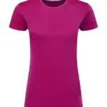 17152 - Signature Tagless Tee Women, dark pink — productfoto 16