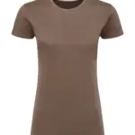 17152 - Signature Tagless Tee Women, deep taupe — productfoto 21
