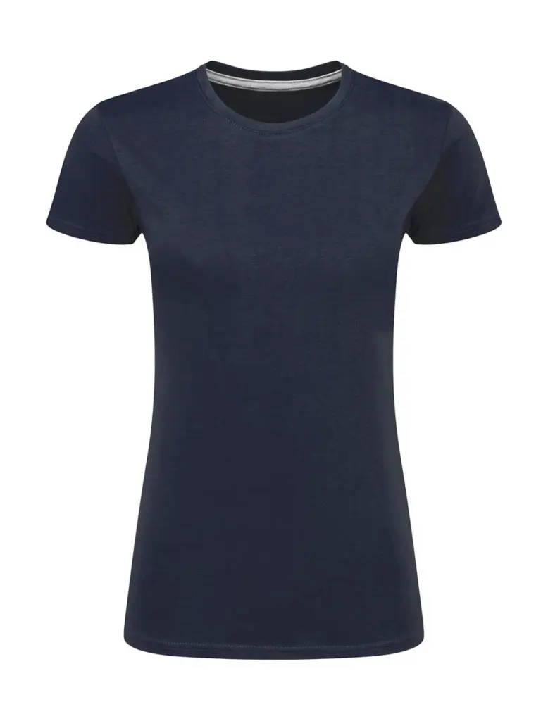 17152 - Signature Tagless Tee Women, denim — productfoto 9