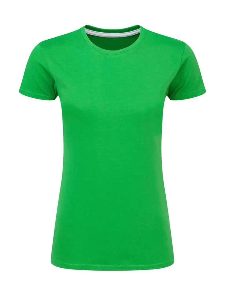 17152 - Signature Tagless Tee Women, kelly green — productfoto 20