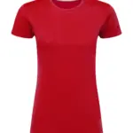 17152 - Signature Tagless Tee Women, red — productfoto 12