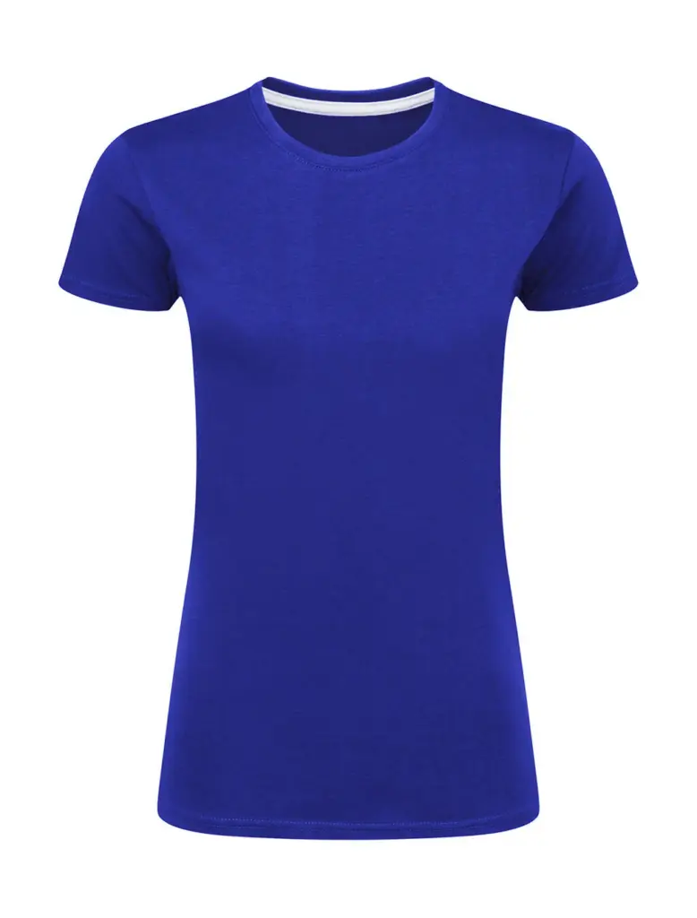 17152 - Signature Tagless Tee Women, royal blue — productfoto 7