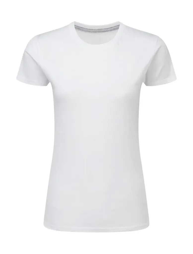 17152 - Signature Tagless Tee Women, white