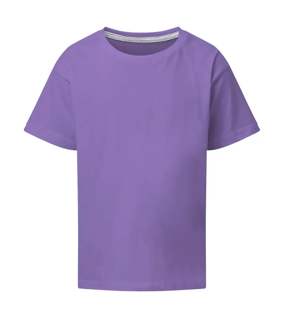 Kinder T-Shirt bedruckbar tagless Baumwolle — Produktfoto 8