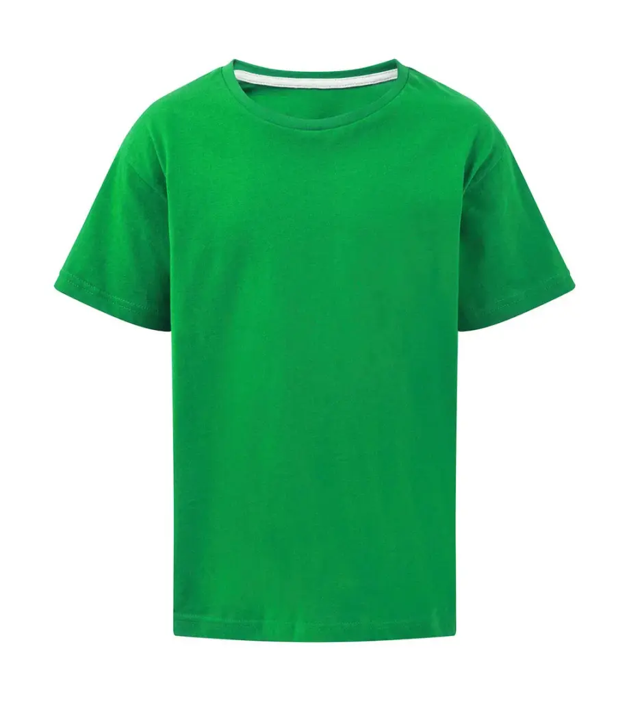 Kinder T-Shirt bedruckbar tagless Baumwolle — Produktfoto 12