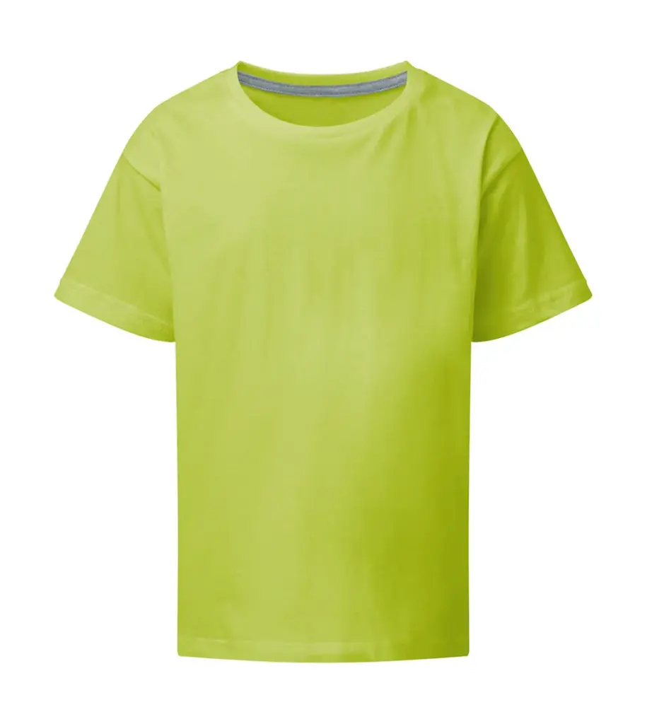 Kinder T-Shirt bedruckbar tagless Baumwolle — Produktfoto 13