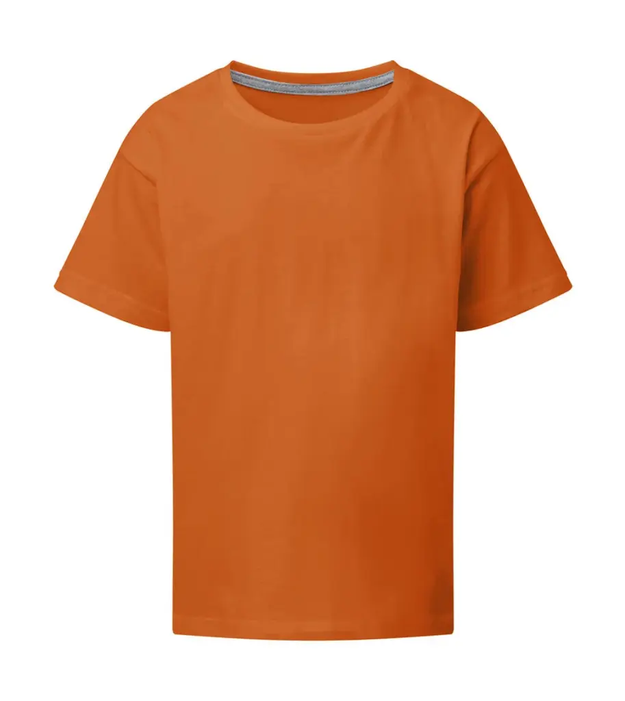 Kinder T-Shirt bedruckbar tagless Baumwolle — Produktfoto 10