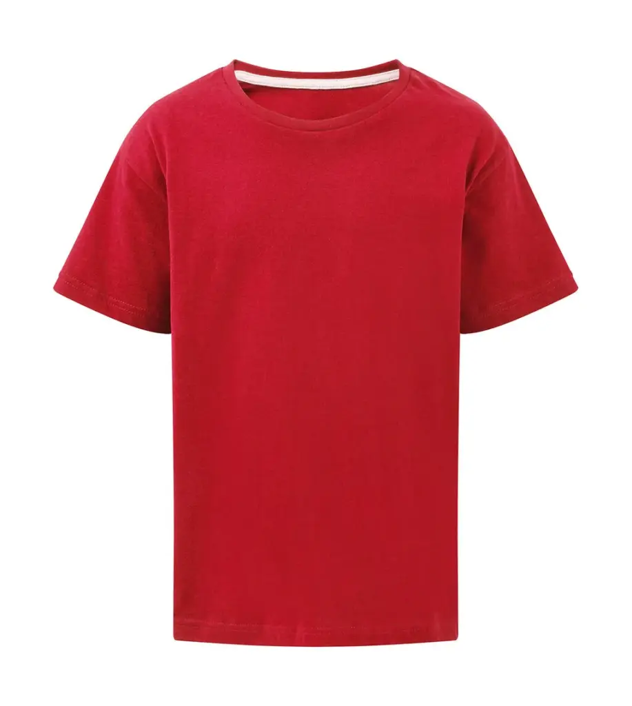 Kinder T-Shirt bedruckbar tagless Baumwolle — Produktfoto 9