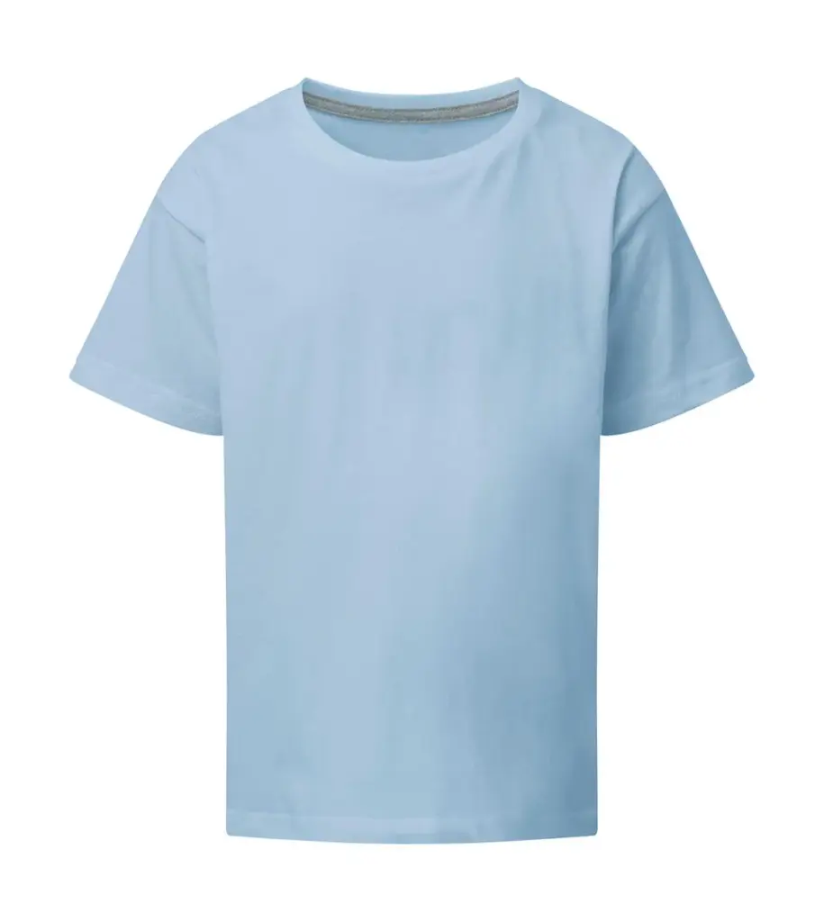 Kinder T-Shirt bedruckbar tagless Baumwolle — Produktfoto 7