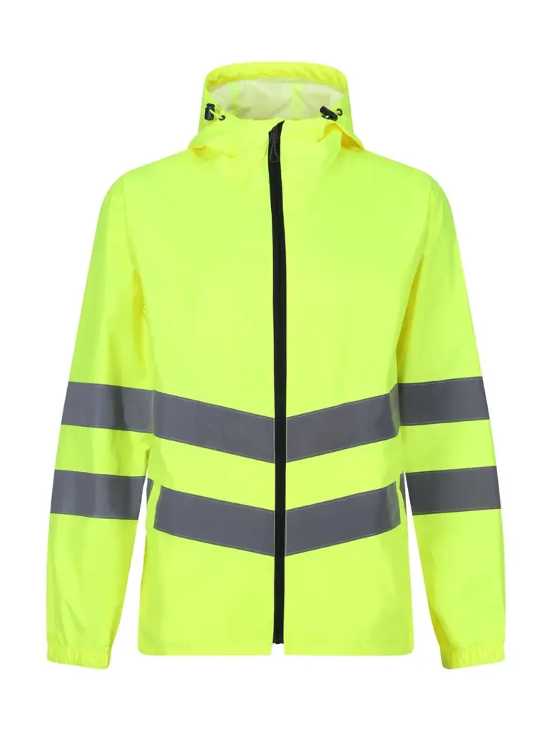 19817 - Hi-Vis Pro Packaway Jacket, yellow — productfoto 2