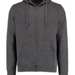 20311 - Regular Fit Zipped Hoodie Superwash® 60º, dark grey marl — productfoto 2