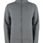 20911 - Regular Fit Zipped Sweatshirt, dark grey marl — productfoto 2