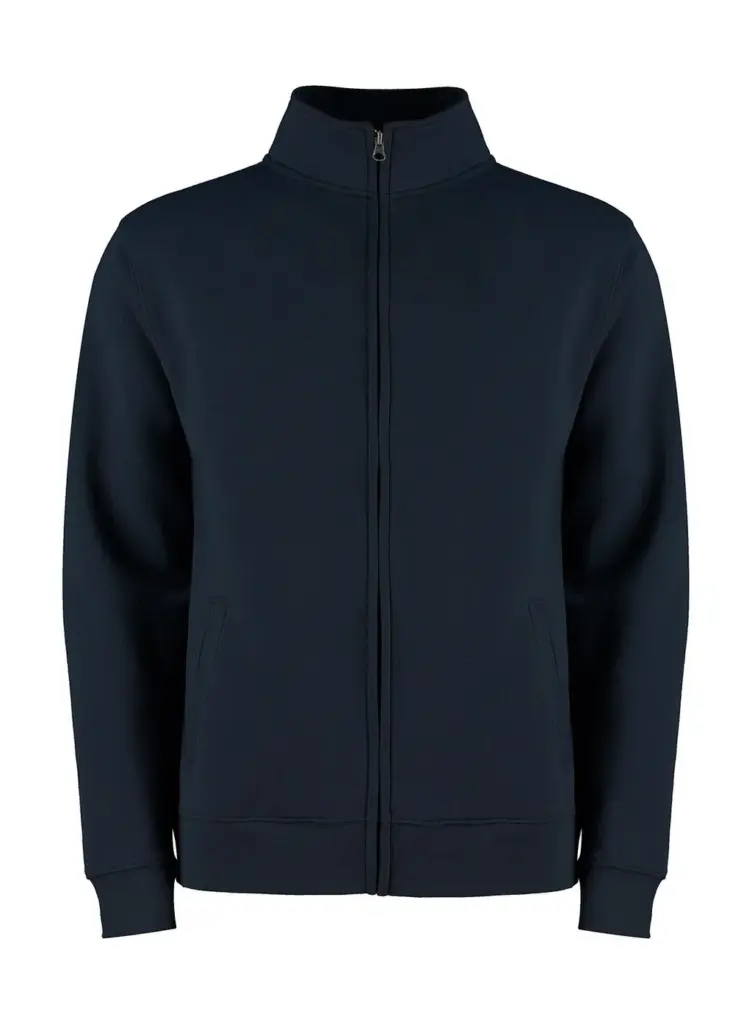 20911 - Regular Fit Zipped Sweatshirt, navy — productfoto 3