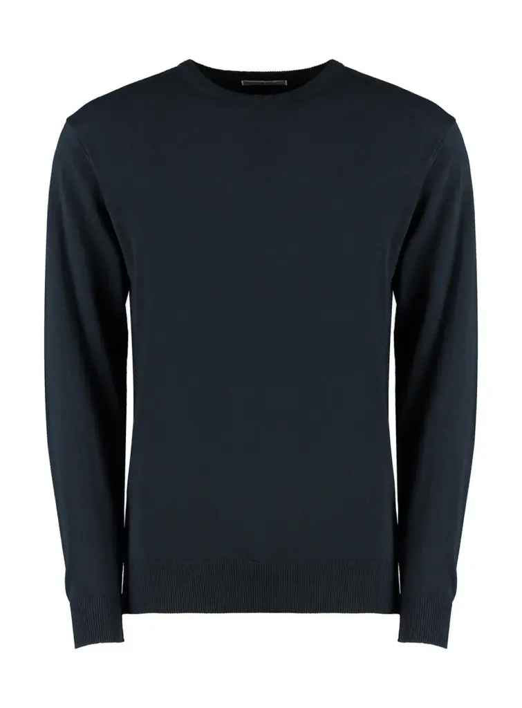 210_11_200_f-2020_01jpg - Hidalgo 21011 - Regular Fit Arundel Crew Neck Sweater, navy — productfoto 2