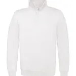 21042 - ID.004 Cotton Rich 1/4 Zip Sweat, white
