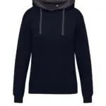 21052 - Originals Contrast Hooded Sweat Women, dark black/grey