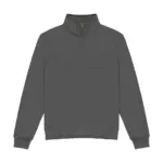 21111 - Regular Fit 1/4 Zip Sweatshirt, dark grey — productfoto 2